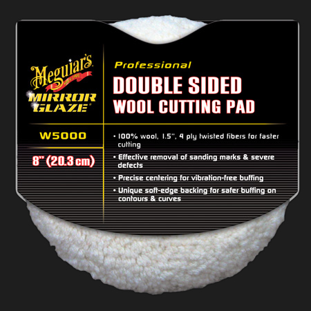 MIRROR GLAZE BURETE DIN LANA PENTRU POLIZOR CU FATA DUBLA PRODUS PROFESIONAL